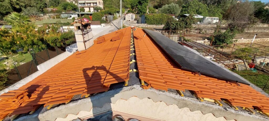 Toiture plate et faible pente en rénovation dans la région de Lutry