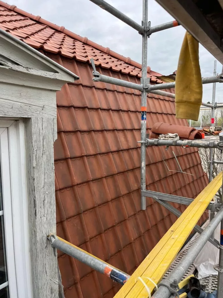 Toiture rénovée à Pully