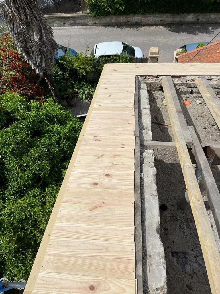 Toiture rénovée à Lausanne