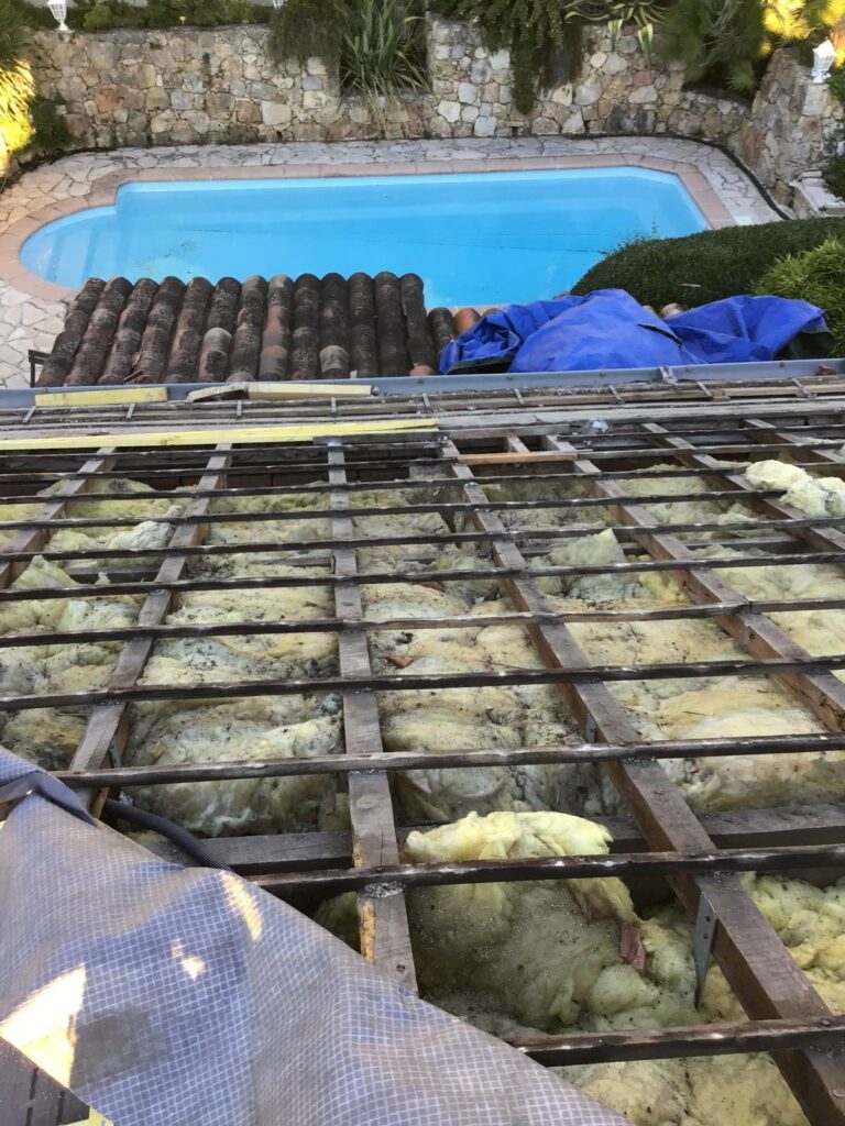 Recherche de l’origine d’une infiltration sur une toiture du Lavaux